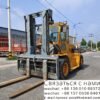 Forklift 12 tons produced in 2012 70% new