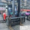 Forklift, 10 tons, manufactured in 2018, 90% new