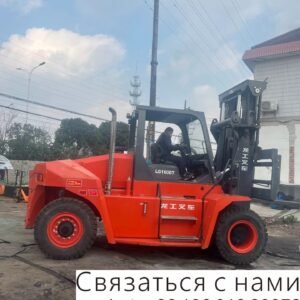 Forklift, 13 tons, manufactured in 2022, 80% new