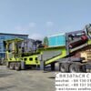 Mobile crushing station with unmobility， produced in 2024 100% new