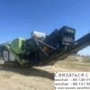 Mobile crushing station with mobility， produced in 2021 60% new