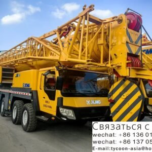 Wheel crane 130 TONE,produced by XCMG in 2023 90% new