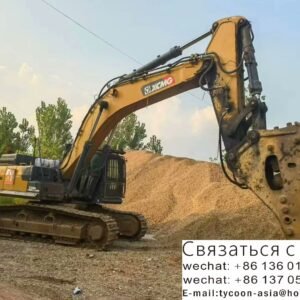 excavator made by XCMG produced in 2015 50% new