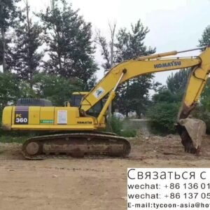excavator made by KOMAT`SU produced in 2018 80% new
